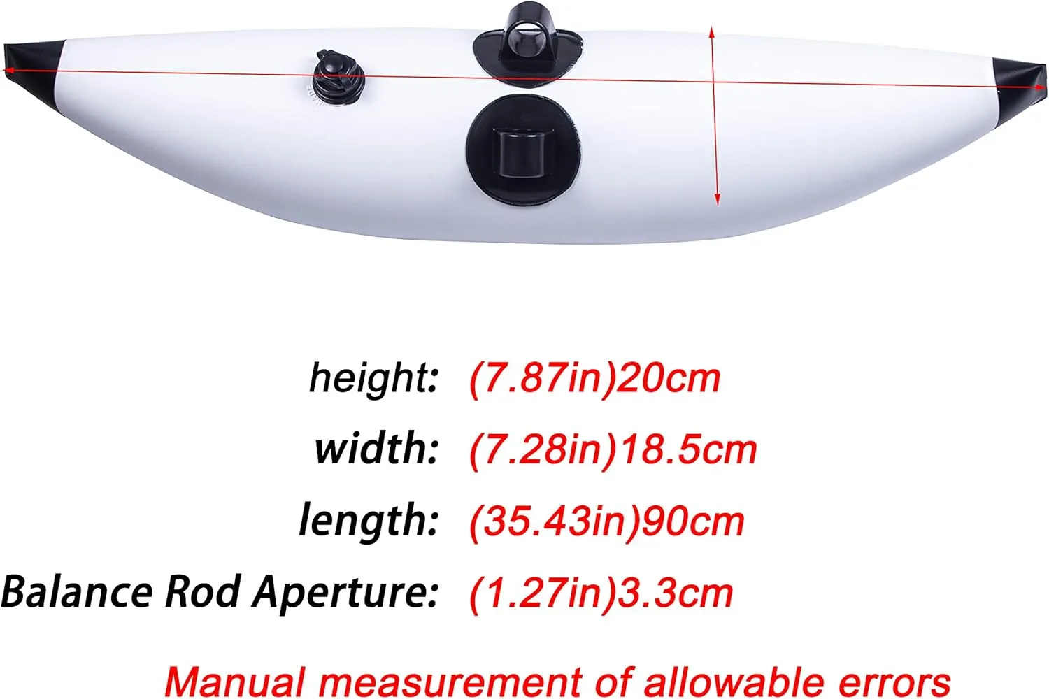 METER STAR Kayaking,Kayak Accessories,Kayak Floats,Kayak Floats Stabilizing Rods