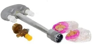 MHP Charmglow Gas Lamp Repair Kit Mantels, Burner, NG Valve DMI-N
