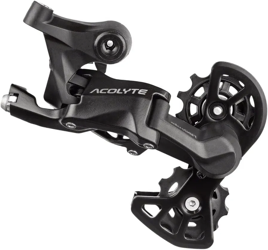microSHIFT | Acolyte Rear Derailleur | 8 Speed | Short Cage | Black