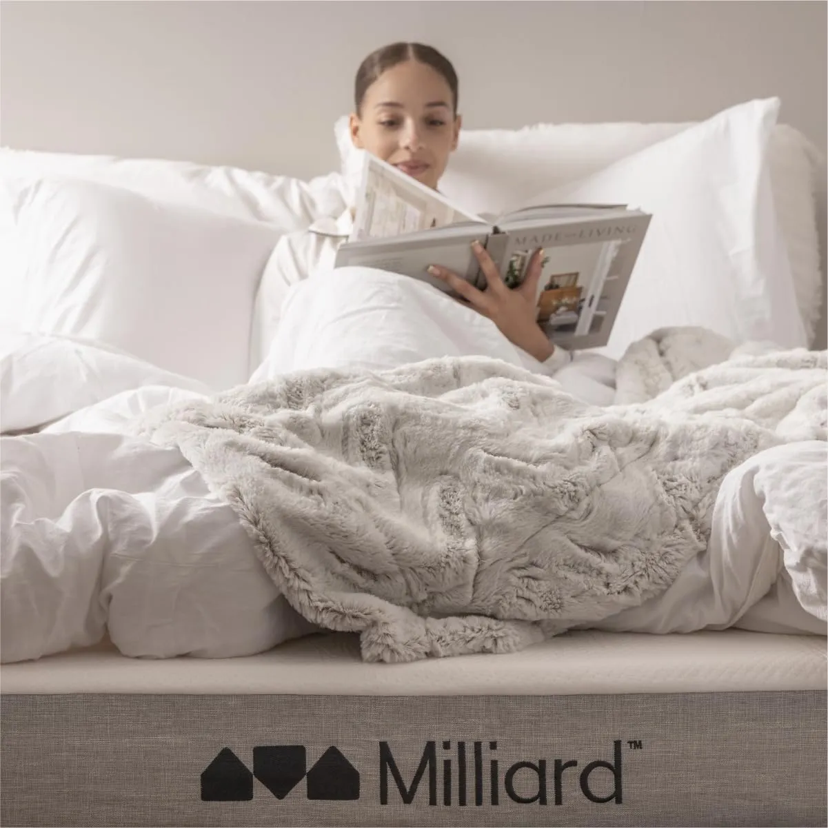 Milliard 5 Inch Twin Mattress for Daybed, Or Folding Bed Replacement - Twin Bunk Bed Tight Top Style Trundle Mattress Twin - Twin Mattress for Kids & Adults with Washable Cover - (2 Pack)