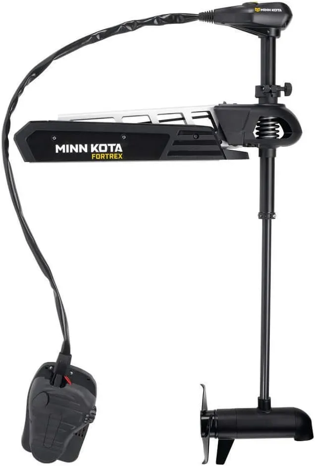 Minn Kota Fortrex Bow-Mount Trolling Motor with Dual Spectrum Chirp Sonar, 80 Lb. Thrust, 45 in. Shaft, Freshwater