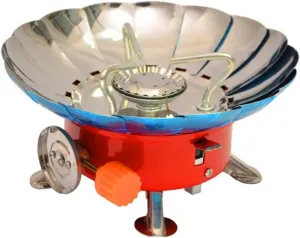 Mipcase Design Camping Gas Stove Outdoor Burner Windproof Portable Stove Burner for Camping Outdoor Cooking