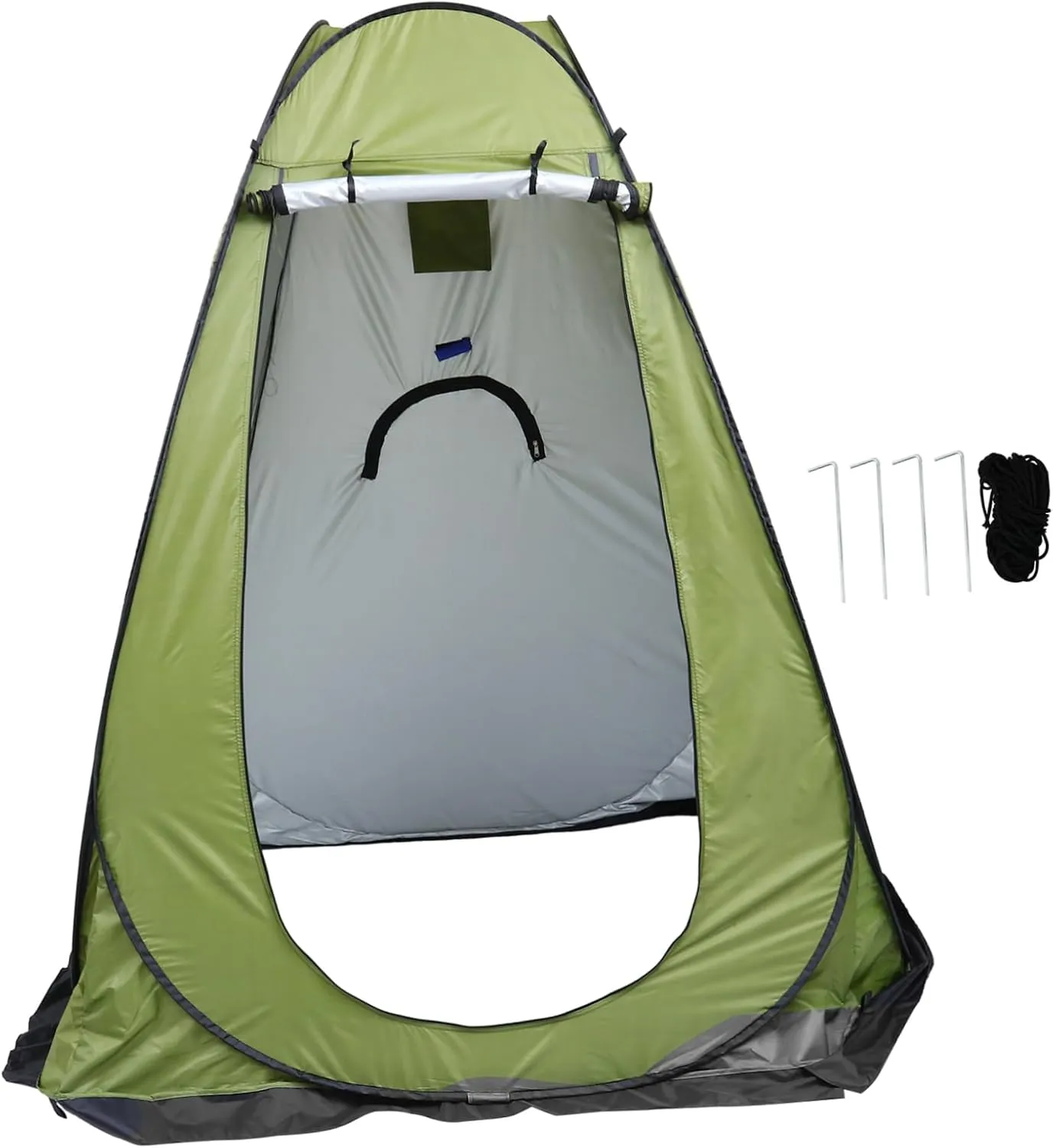 Mipcase Quick-Open Changing Tent Privacy Shower Tent for Camping Windproof Large Space Easy to Install for Outdoor Activities