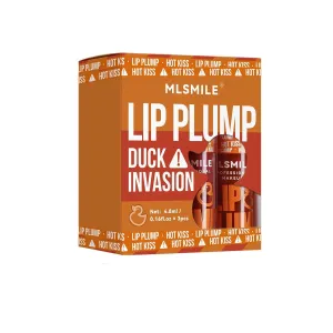 MLSMILE Duck Mouth Lip Fat Lip Oil Moisturizing Lip Gloss, Lip Glaze, Lip Cream Set (3 colors, A set)