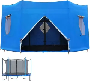 Moyu666-Trampoline Tent, 6FT/8FT/10FT/12FT/14FT/15FT Trampoline Tent Cover, Waterproof Oxford Trampoline Canopy, Trampoline Sun Shade for 6 Straight Pole Round Trampoline