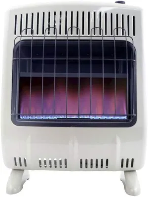 Mr. Heater Vent Free Blue Flame Natural Gas Heater (No Blower/20,000 BTU/Hr)