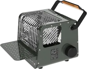 Naturehike 3 in 1 Portable Heater & Stove, 50oz Outdoor Camping Gas Stove, Camping Heaters For Tents, Heater Warming Stove, Adjustable Temperature, Over-Voltage Protection (green)