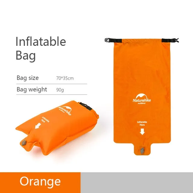 Naturehike Nylon TPU Sleeping Pad Lightweight Moisture-proof Air Mattress Portable Inflatable Mattress Camping Mat