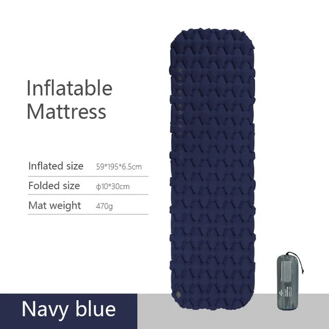 Naturehike Nylon TPU Sleeping Pad Lightweight Moisture-proof Air Mattress Portable Inflatable Mattress Camping Mat