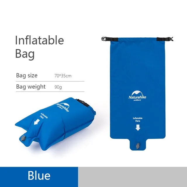Naturehike Nylon TPU Sleeping Pad Lightweight Moisture-proof Air Mattress Portable Inflatable Mattress Camping Mat