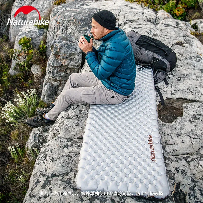 NATUREHIKE R5.8 Self-Inflatable Mattress - Ultimate Camping Bed Pad