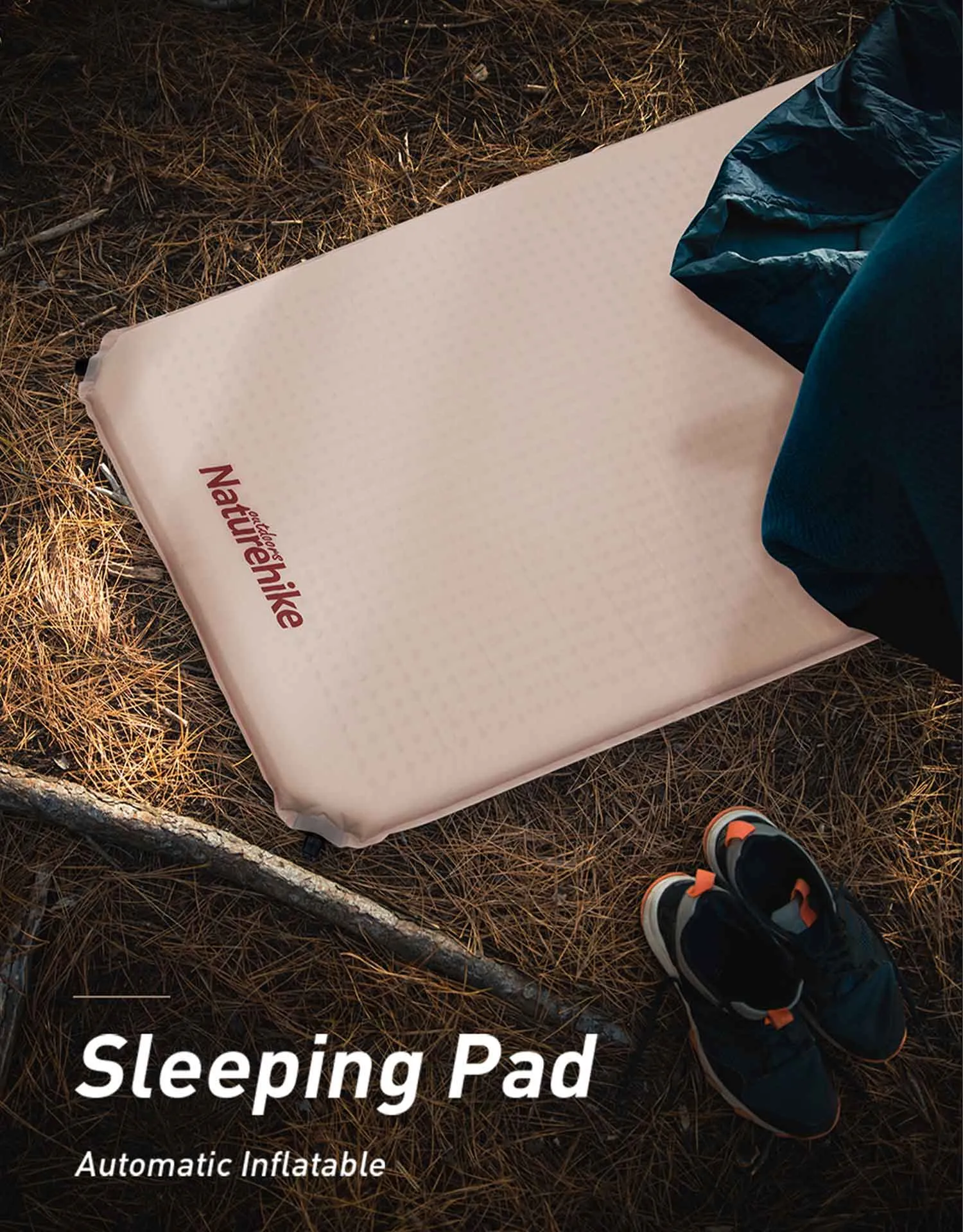 Naturehike Square Self Inflatable Sleeping Pad NH20DZ002