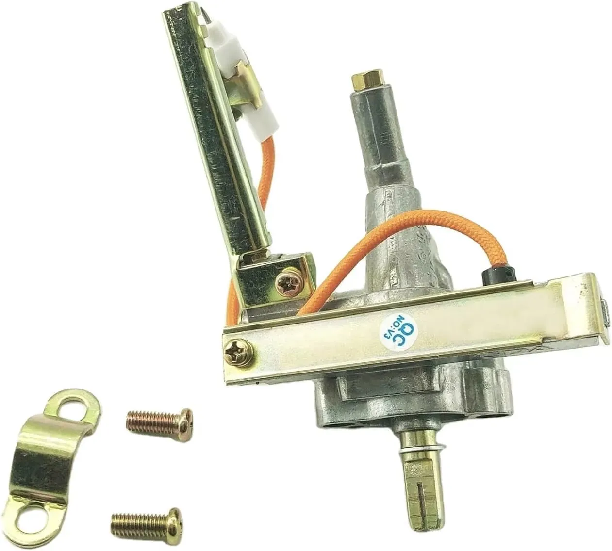 NG Main Burner Valve Igniter Assembly For Bull Brahma and Angus Models (Replaces OEM Part 16524), Thrower Valve