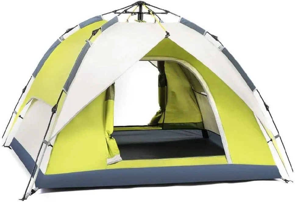 NIEH Tent Windproof Waterproof Camping Tent Outdoor Camping 3-4 People Double-Layer Detachable Ultralight Tent, Portable Equipment,200 180 130cm Outdoor Camping Supplies Easy Large Capacity