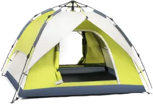 NIEH Tent Windproof Waterproof Camping Tent Outdoor Camping 3-4 People Double-Layer Detachable Ultralight Tent, Portable Equipment,200 180 130cm Outdoor Camping Supplies Easy Large Capacity