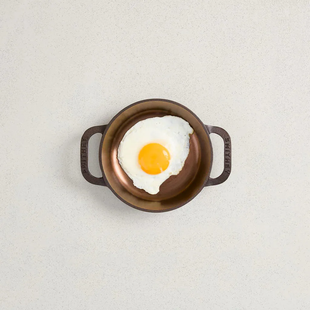 No 6 Cast Iron Dual-Handled Skillet