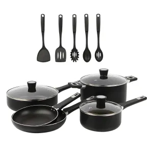 Nonstick 13  Set, Black Cookware Wholesale pricing LunaLulink Alloy 7月24日 support Aluminum Piece