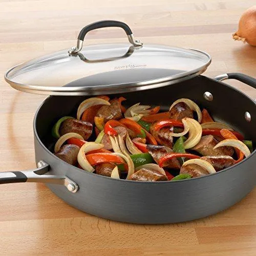 Nonstick & Sauté User-friendly 5-qt. Calphalon Cover VIP offer Simply Pan
