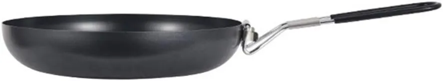 Nonstick Skillet Camping Cookware Foldable Handle Iron Fry Pan for Steak Lightweight Outdoor Cooking for Bbq and Family Picnics