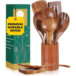 Nonstick Spatulas Wooden Safe Curated collection Best deal