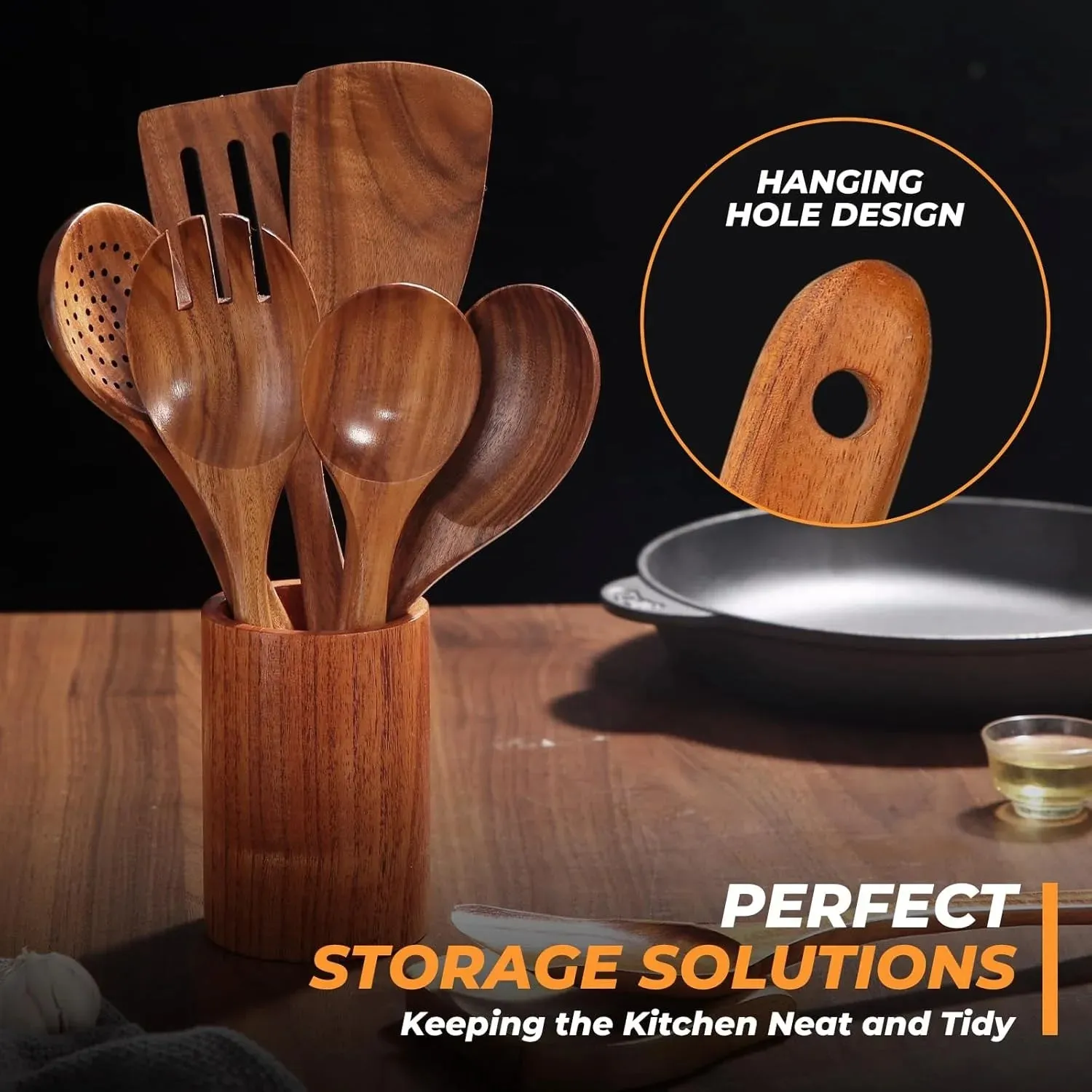 Nonstick Spatulas Wooden Safe Curated collection Best deal