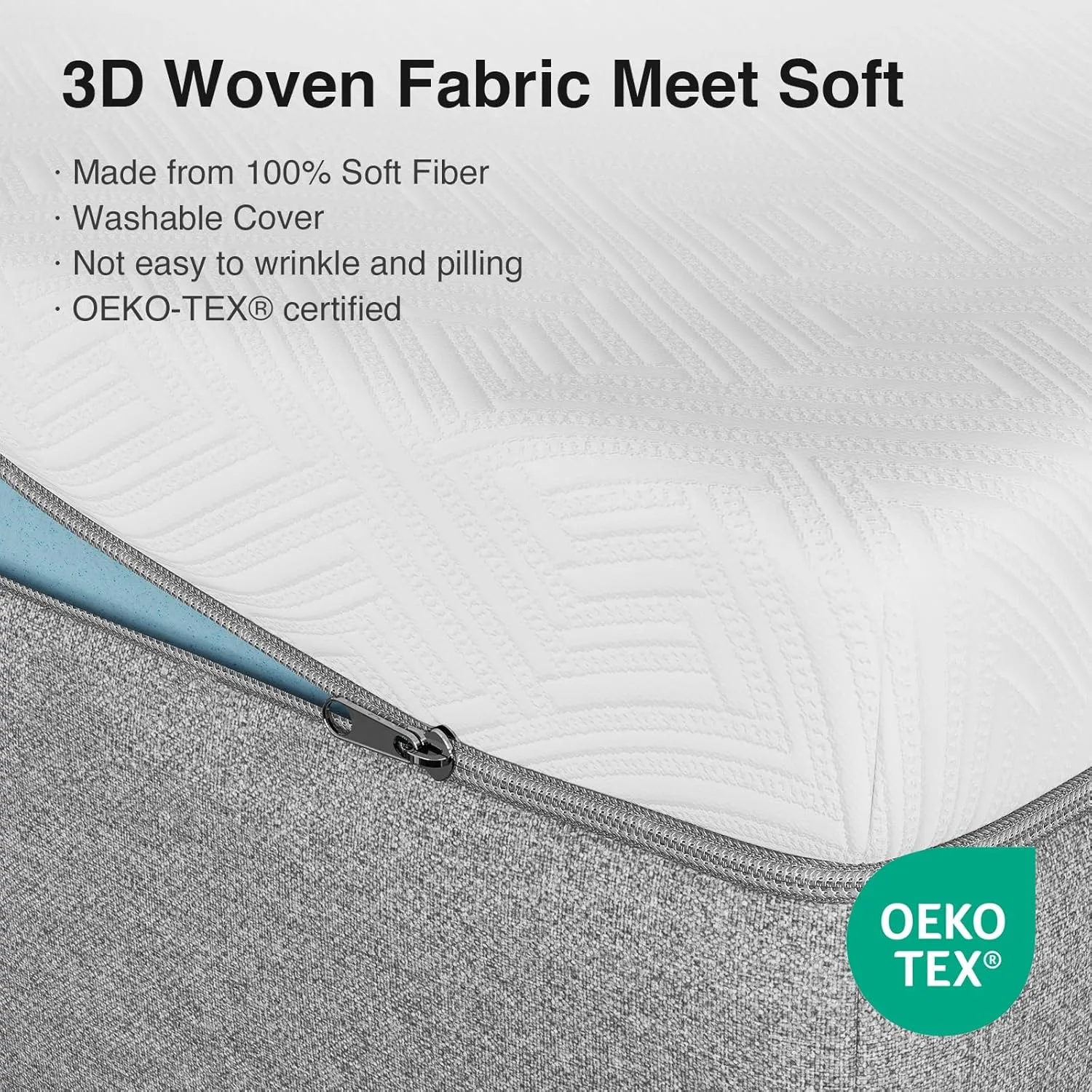 Novilla 14 Inch Mattress Queen, Gel Memory Foam Queen Mattress in a Box with Comfort Foam for Contour Support & Motion Isolation & Edge Support, CertiPUR-US Certified