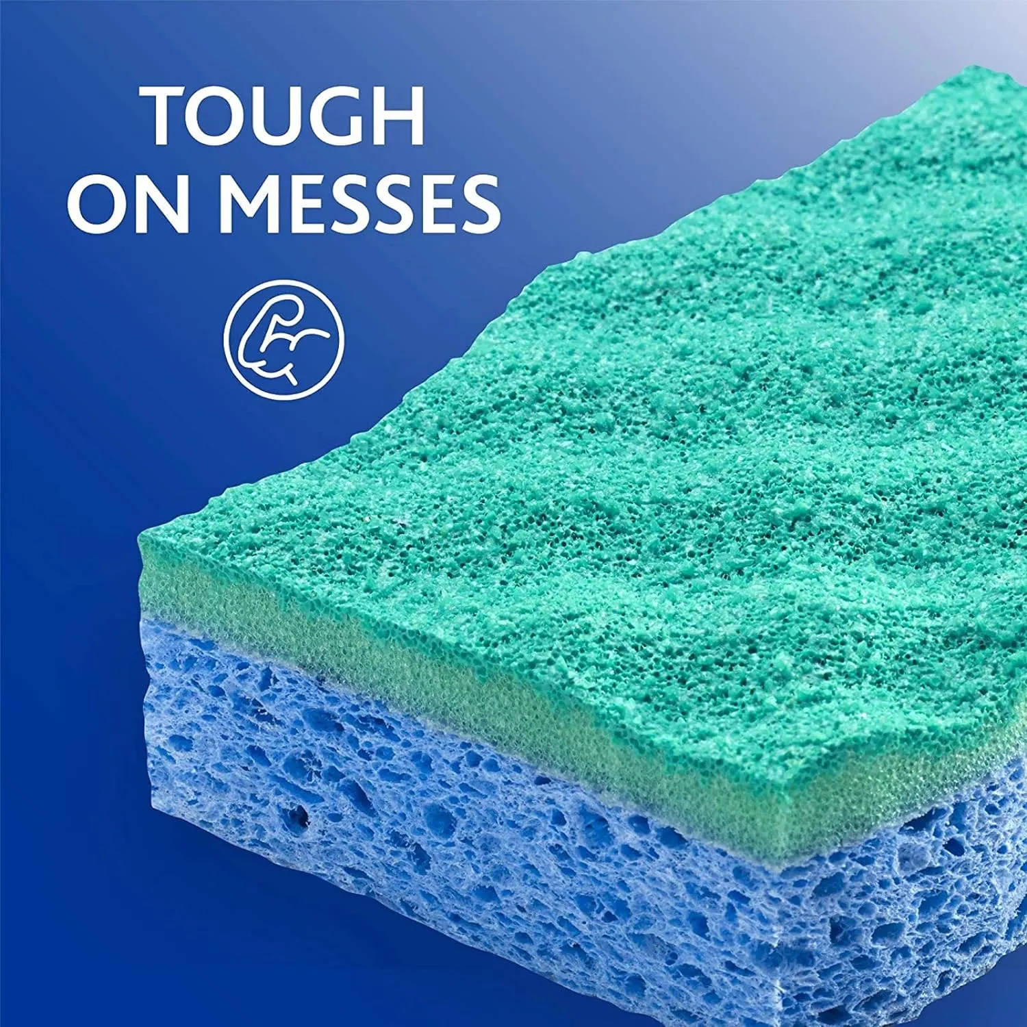 O-Cedar Multi-Use Scrunge Scrub Sponge 6 Count (Pack of 3)