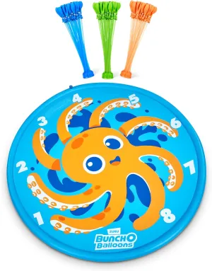 Original Bunch O Balloons Octopus Splash Pad with 100  Rapid-Filling Self Sealing Water Balloons by ZURU, Water Balloon for The Whole Family, Kids, Teens and Adults, No Stress Summer and Outdoor Toy