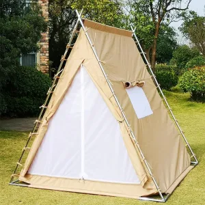 Outdoor 3 Season Indian Pyramid Camping Triangle Tent Scout Tent of Mini House Tent for 2 Person