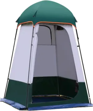 Outdoor Bath Changing Tent, Portable Shower Tent for Privacy, Suitable for Outdoor Camping and Beach (Army Green)