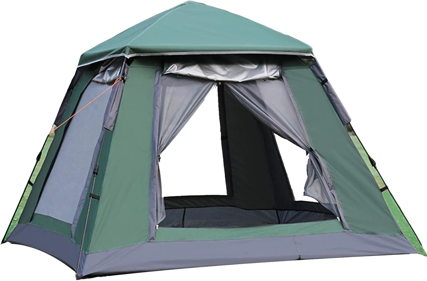 Outdoor Camping & Backpacking Tent, Foldable Festival Tent, Pop Up Tent for 3-4 Person, for Family, Festival, Hiking, Backpacking & Mountaineering, Easy Set Up, 215 * 215 * 165cm Hopeful