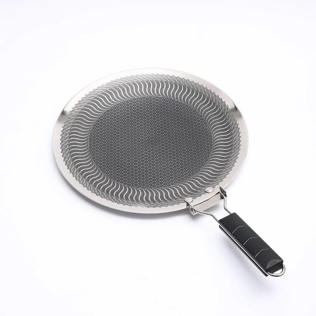 Outdoor Camping Plate Barbecue Pan Portable Cooking Frying Pan Meat Pot Barbecue Plate for Hiking Picnic
