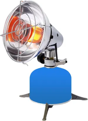 Outdoor Heater Stove, Portable Camping Gas Heater, Mini Space Heater, for Outdoor Tent Camping Hiking Fishing (Manual/Electronic Ignition)