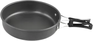 Outdoor Pan Pot Ultra-Light Hard Aluminum Alloy Picnic Cookware Set Camping Cookware Frying Pan Camping Hike Utensils (Size : M), Medium