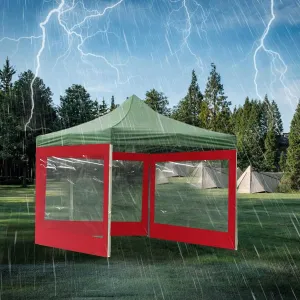 Outdoor Party Tent – Waterproof & Rainproof Camping Tent, Oxford Fabric Shade Tent for Patio, Garden, and Backyard, Outdoor Travel