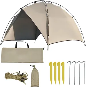 Outdoor Tent - Easy Setup Outdoor Camping Tent,Foldable Instant Canopy Portable Shade for Family Adult Hiking Backpacking Travel Picnic Festival Backyard Patio Porch Deck