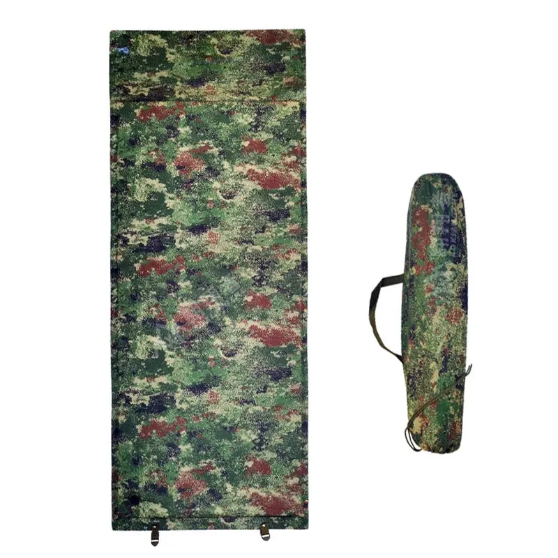 Outdoor Waterproof Automatic Inflatable Camping Mattress Pad - Connectable Sponge Insulated Sleeping Pad