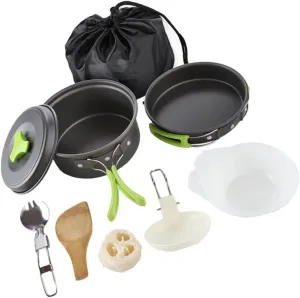 Oxide Cookware Camping Stove Compact Portable Picnic Cooking Utensils Set for Outdoor Activities