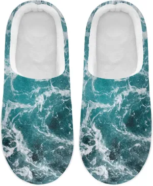Oyihfvs Unisex Memory Foam Warm Slippers Comfort Soft Casual Shoes for Indoor Outdoor S-XXXL