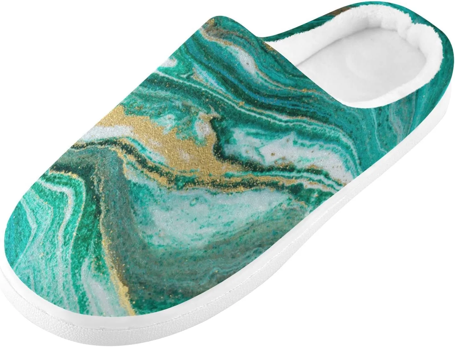 Oyihfvs Unisex Memory Foam Warm Slippers Comfort Soft Casual Shoes for Indoor Outdoor S-XXXL