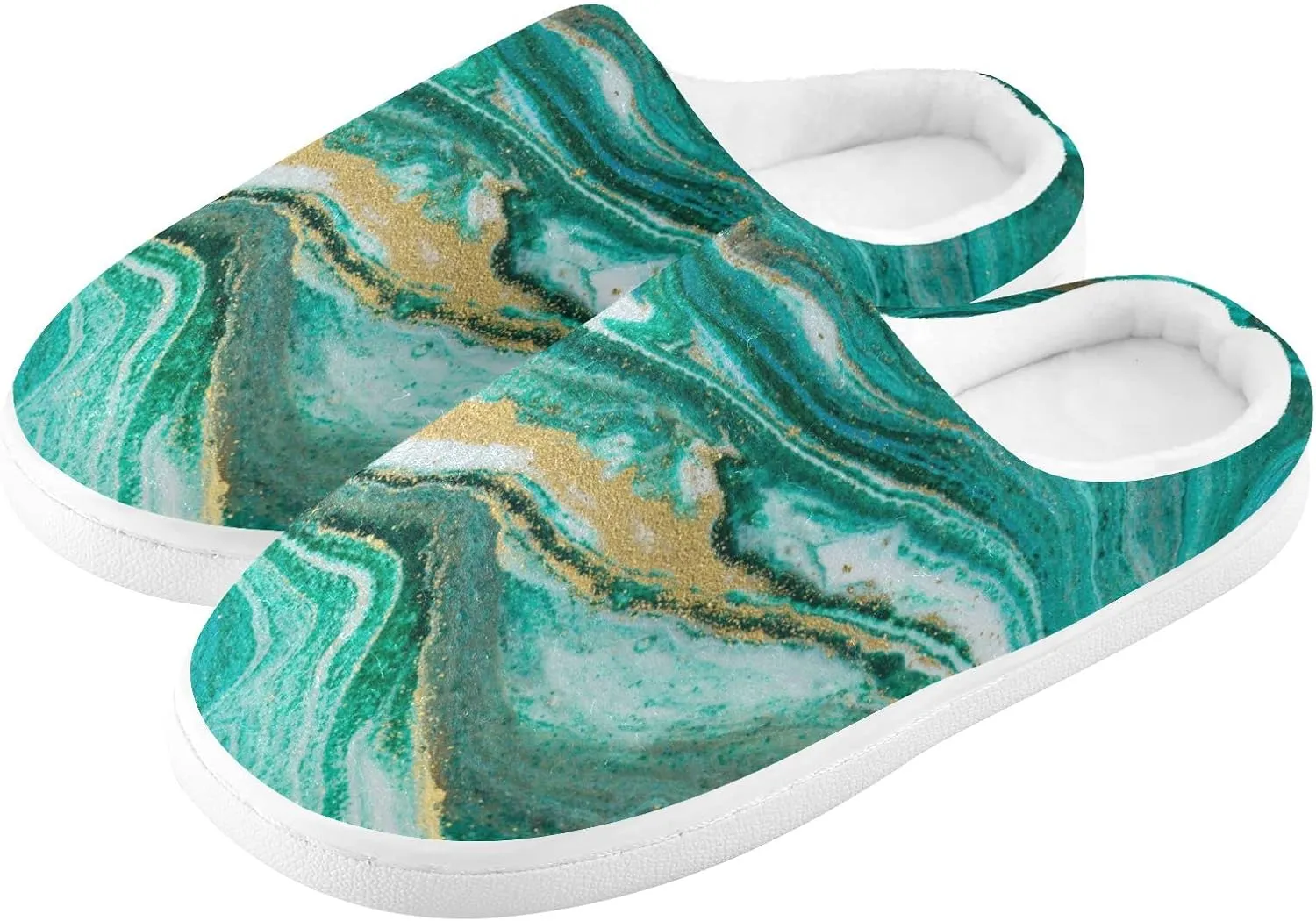 Oyihfvs Unisex Memory Foam Warm Slippers Comfort Soft Casual Shoes for Indoor Outdoor S-XXXL