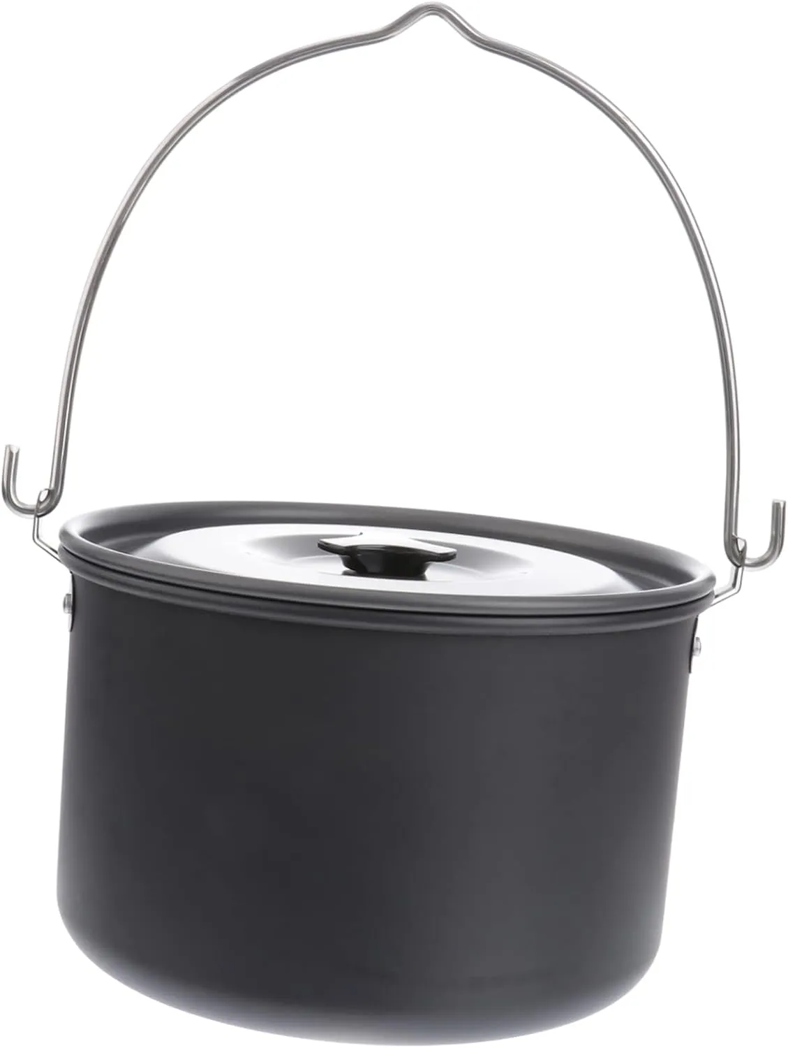 Picnic Cook Set 1pc 4l Hiking Cook Pot Lightweight Camping Pot Non-Stick Surface Outdoor Cookware Stove