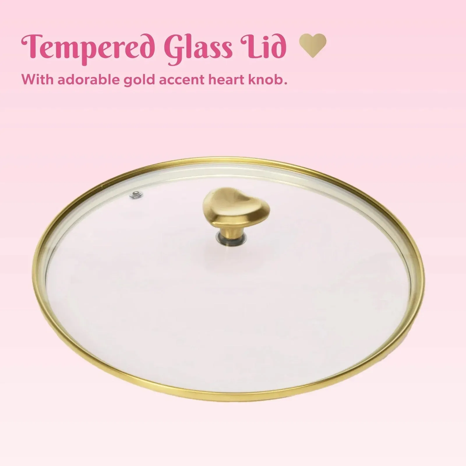 Piece white Nonstick Clean 24 Ceramic Cookware LunaLulink In-demand product Promotional Set Aluminum Cast