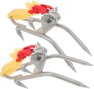 POPETPOP 1 Pairs Portable Tree Climbing Spikes Climbing Spurs Tool Skid Design for Fruit Jungle Survival Outdoor Activities Durable Footplate for Stability and Comfort