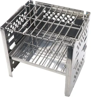POPETPOP Grill for Outdoor Cooking Bbq Grill Charcoal Camping Barbecue Garden Barbecue Stove Bbq Stove for Outdoor