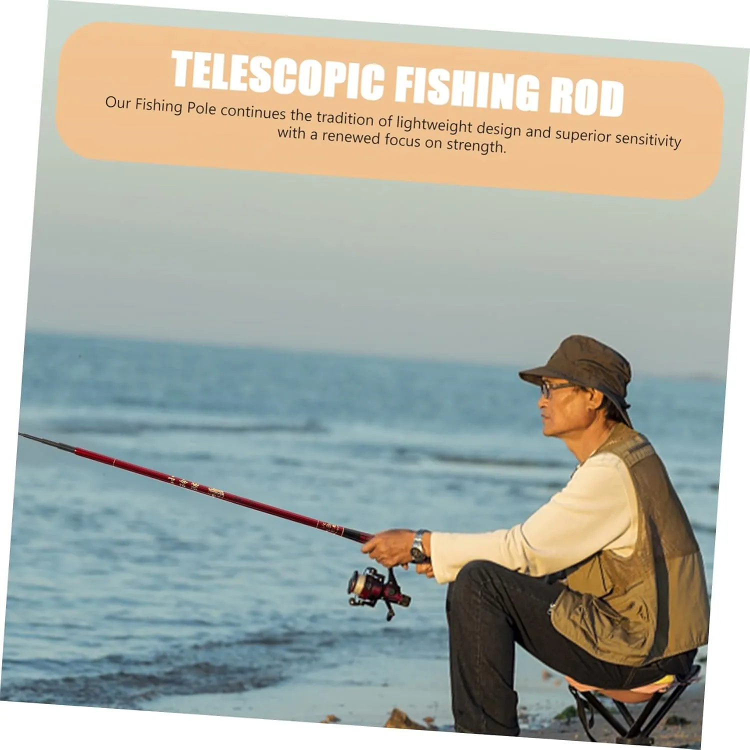POPETPOP Portable Fishing Rod Equipment Fishings Fishing Pole Rigs Tripod Fish Net Fishing Net Hook Holders