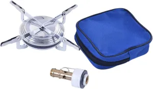 Portable Bbq Grill for Camping Camping Gas Stove Electronic Ignition Brass Connector Material Easy to Use