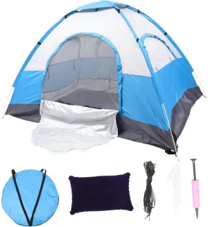 Portable Beach Tent 3 Mesh Windows Professional Gazebo Shade Canopy Uv Protection for Camping Picnic