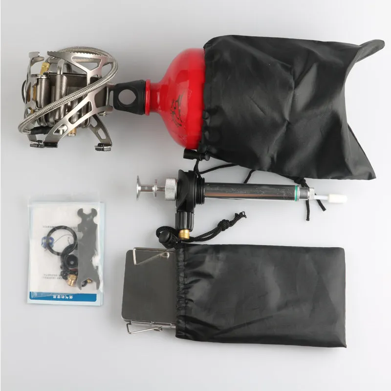 Portable Burners With Windshield