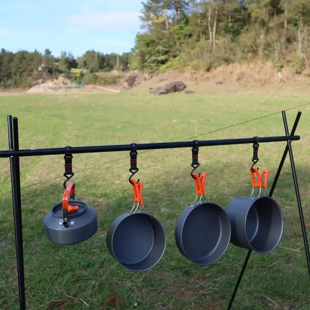 Portable Camping Cookware Set - Complete Outdoor Cooking Kit